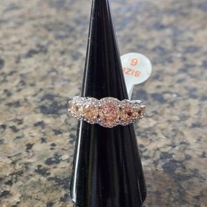 Bomb Party RG91532 "At The Ritz" Smokey Topaz Cubic Zirconia Sz 6